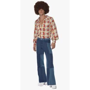Smiffy’s Disco Fever 70s Retro Costume Cosplay - Mens MEDIUM